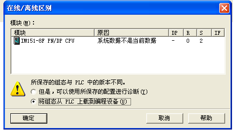 S7-400硬件不一致如何处理