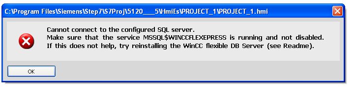 Wincc flexible 2008 sp3 无法打开项目