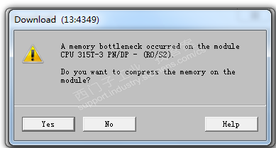 a memory bottleneck occurred