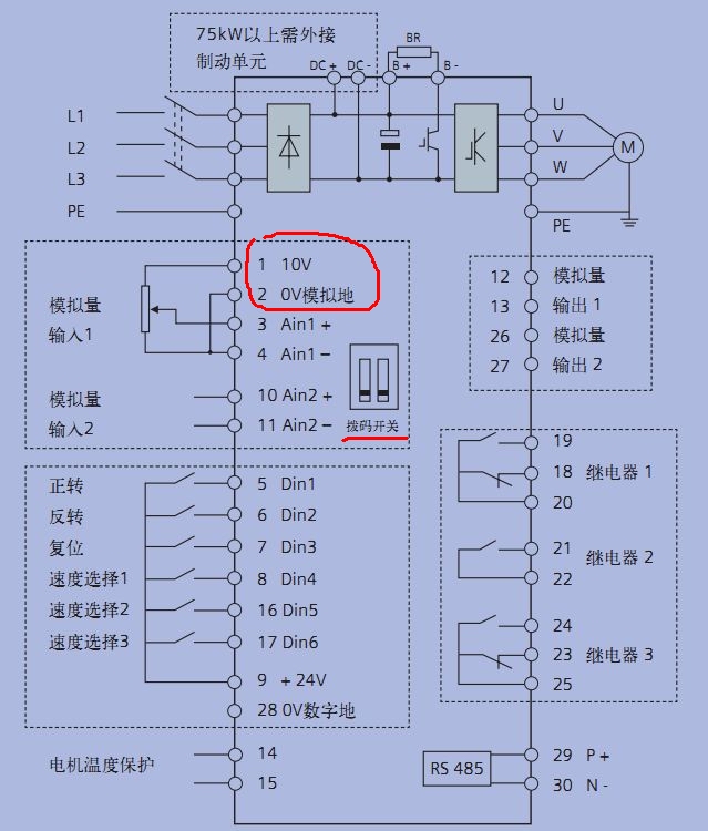 變頻器接線圖